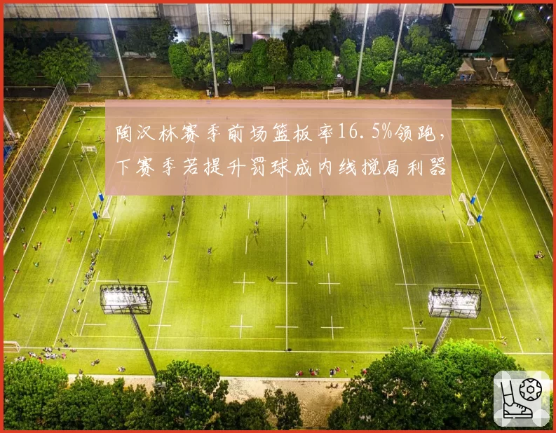 陶汉林赛季前场篮板率16.5%领跑,下赛季若提升罚球成内线搅局利器
