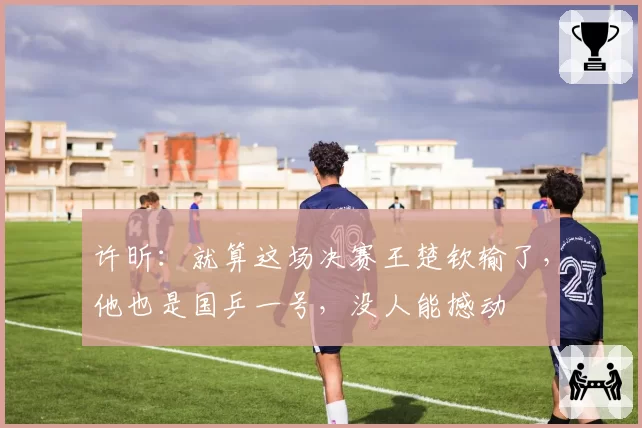 许昕：就算这场决赛王楚钦输了，他也是国乒一号，没人能撼动